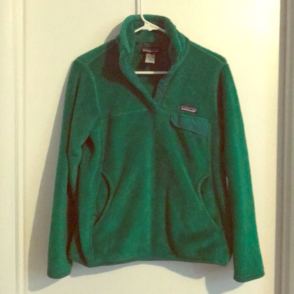 Kelly Green Patagonia Pullover